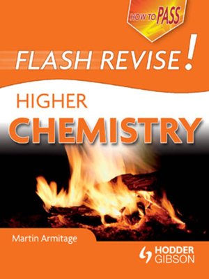 cover image of How To Pass Flash Revise Higher Chemistry